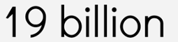 19 billion MU